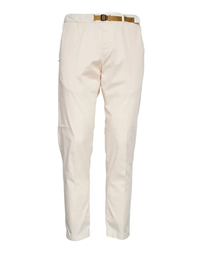 PLAN C drawstring satin trousers - Weiß Weiß