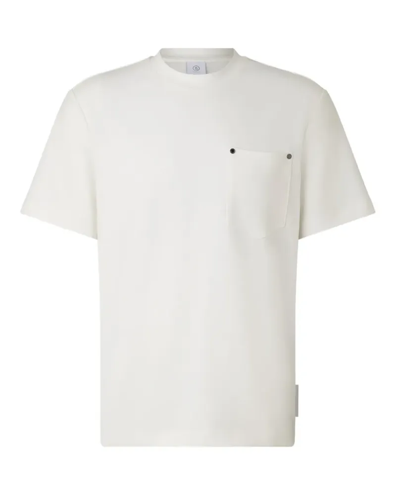 Bogner Damien T-Shirt mit Tasche - Weiß Weiß