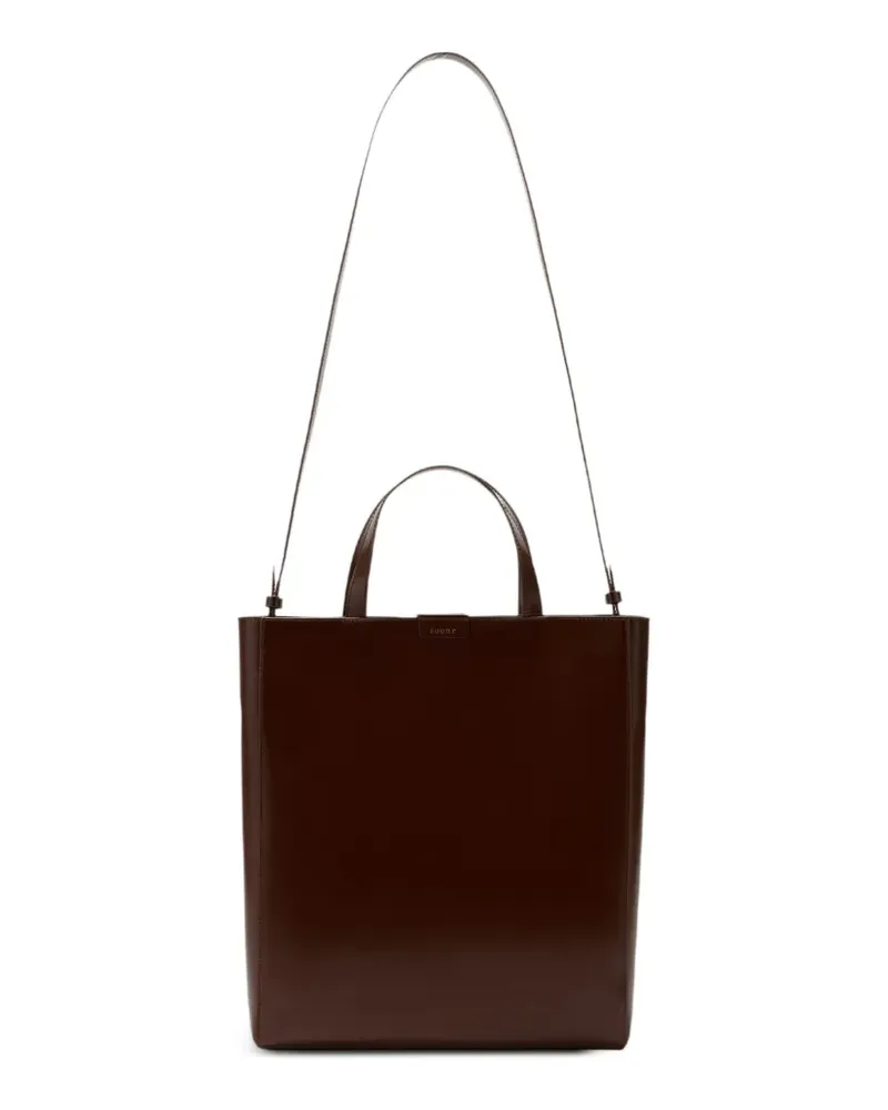 Soeur Shopper mit Logo-Schild - Braun Braun