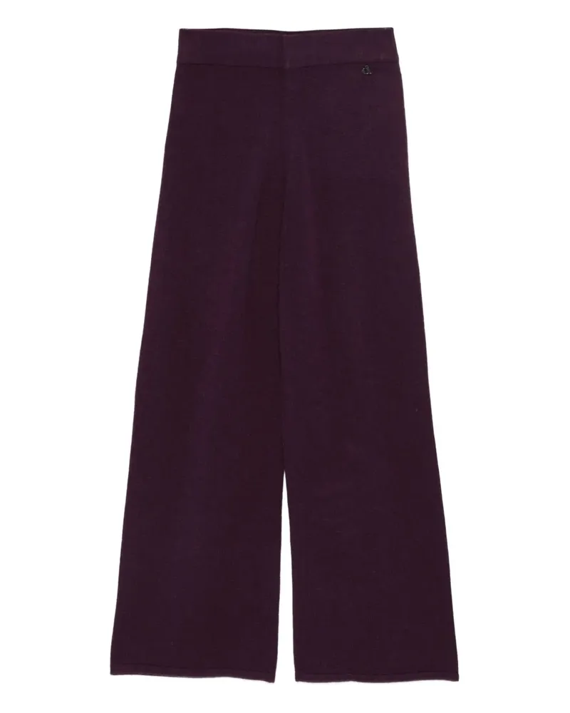 Dixie Gestrickte Hose - Violett Violett