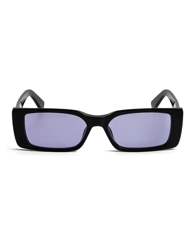 RETROSUPERFUTURE Eckige Chico Sonnenbrille - Schwarz Schwarz