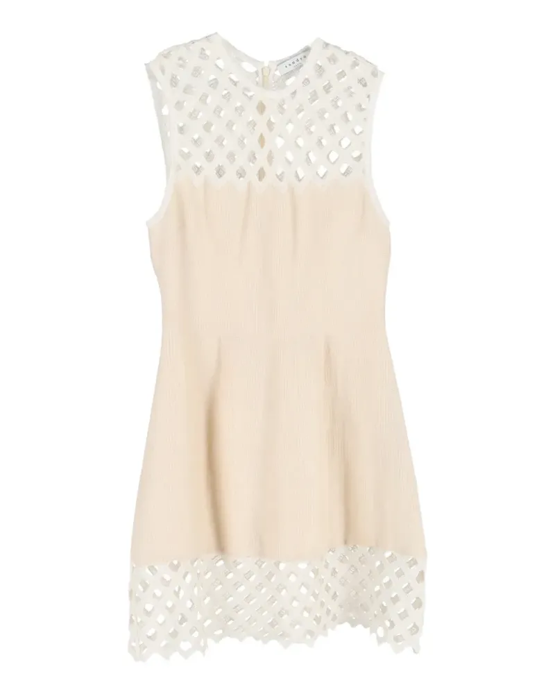 Sandro Rita mini dress - Nude Nude