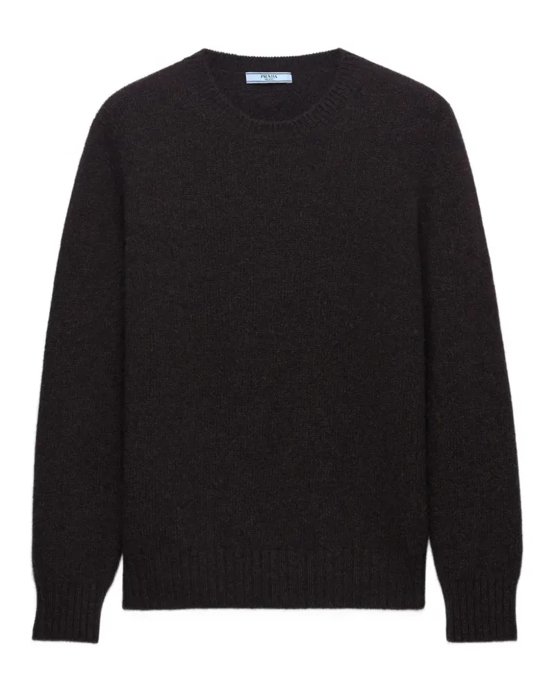 Prada wool and cashmere crew-neck sweater - Braun Braun