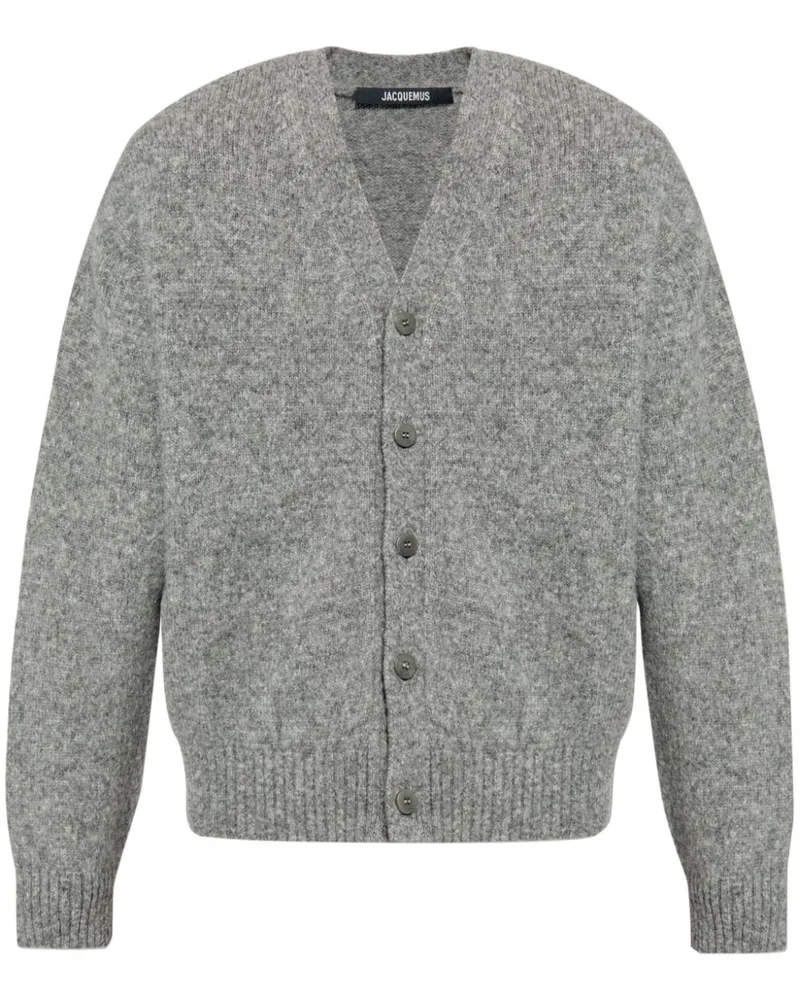 Jacquemus Cardigan - Grau Grau