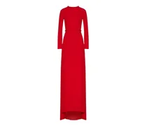 Abendkleid mit Gürtel - Rot
