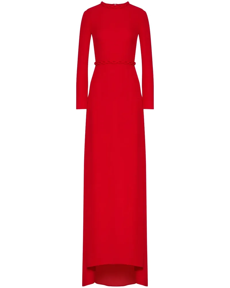 Valentino Garavani Abendkleid mit Gürtel - Rot Rot