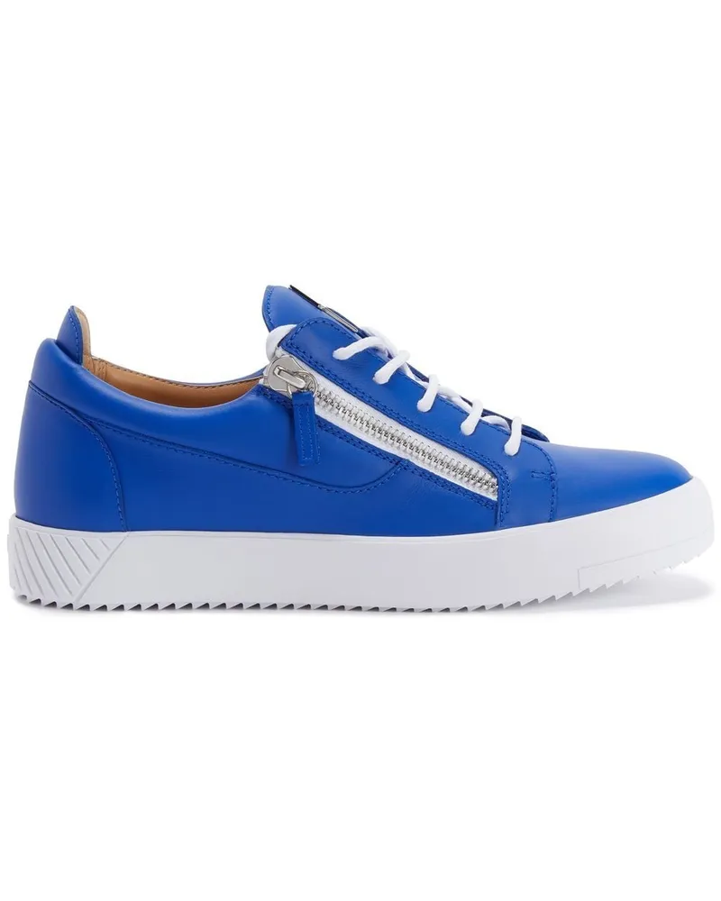 Giuseppe Zanotti Sneakers mit Reißverschluss - Blau Blau