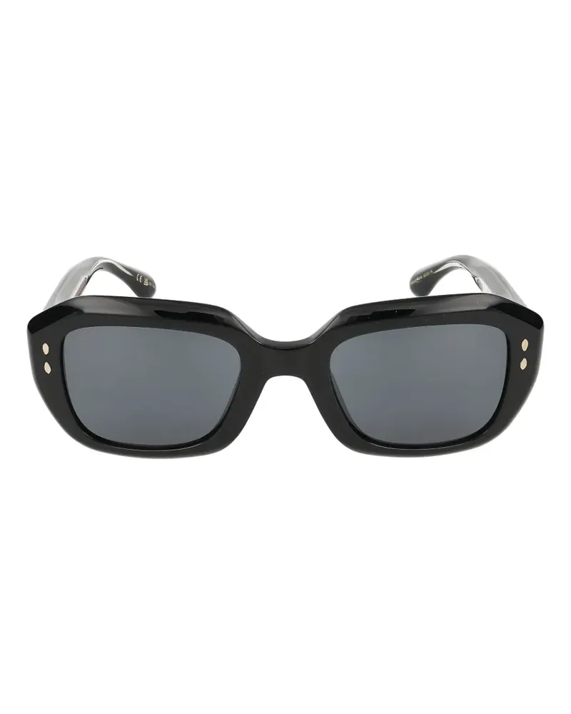 Isabel Marant rectangle-frame sunglasses - Schwarz Schwarz