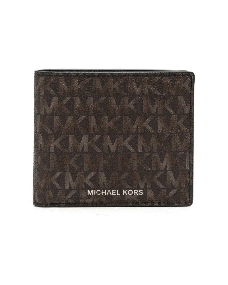 Michael Kors Portemonnaie mit Logo-Print - Braun Braun