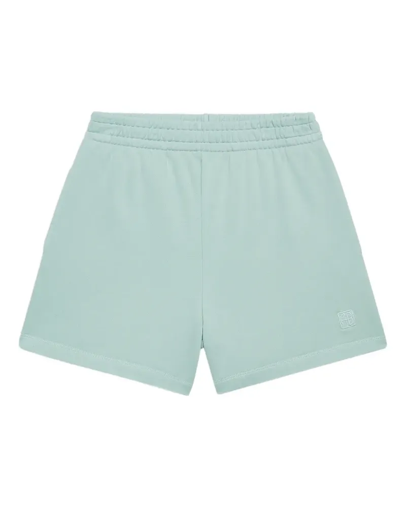 Anine Bing Kam logo-embroidered shorts - Grün Grün