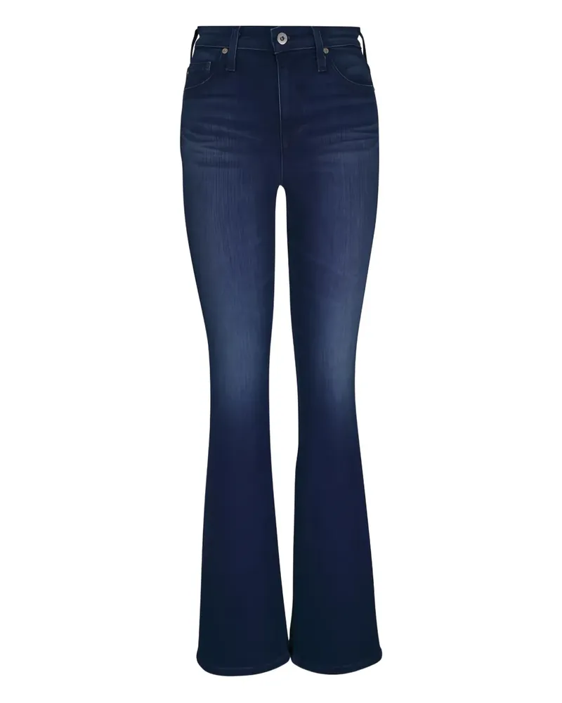 Adriano Goldschmied Farrah Jeans mit Knopfverschluss - Blau Blau