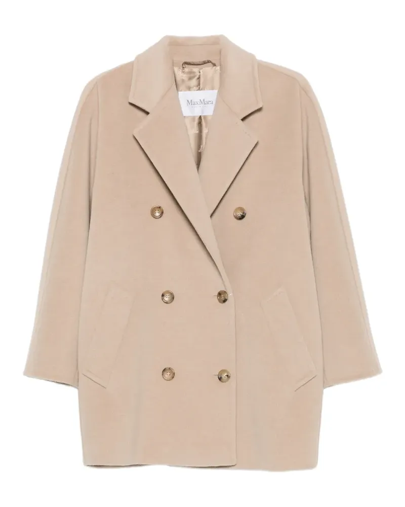 Max Mara Doppelreihiger Mantel - Nude Nude