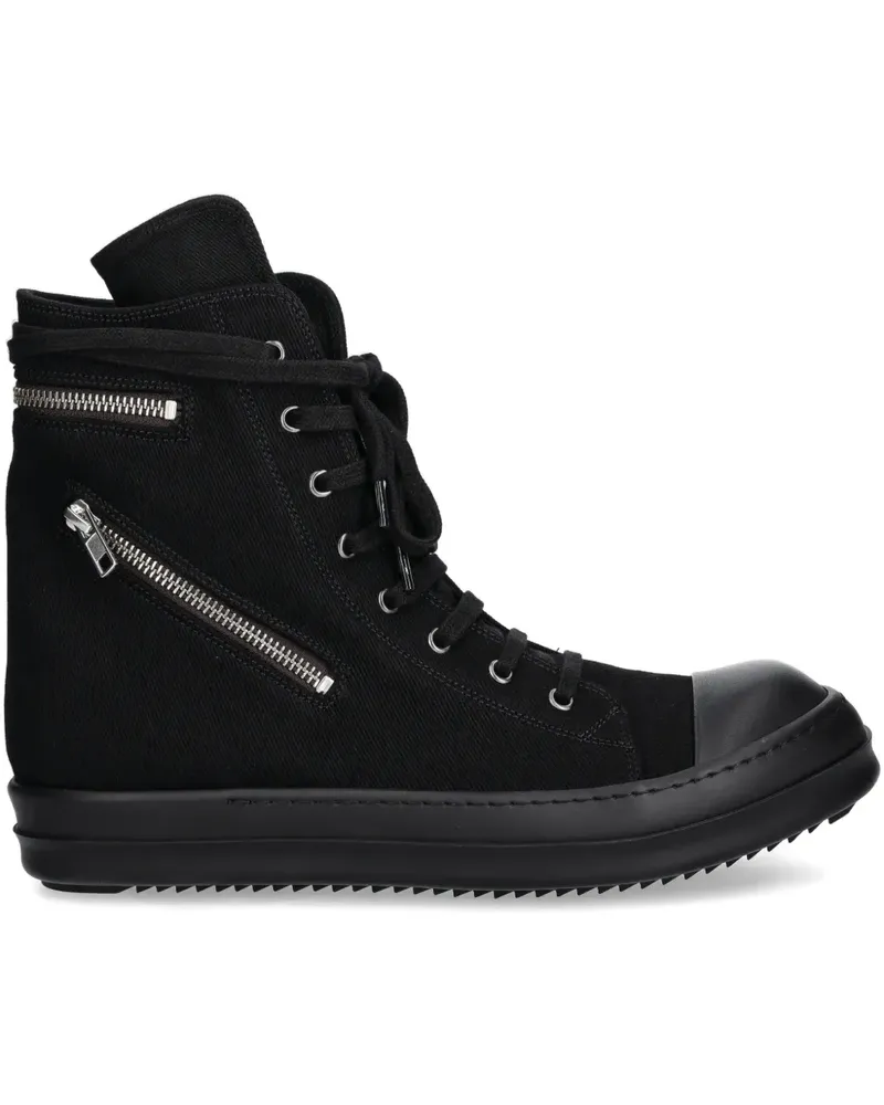 DRKSHDW by Rick Owens Cargo Sneaks zip-detail sneakers - Schwarz Schwarz