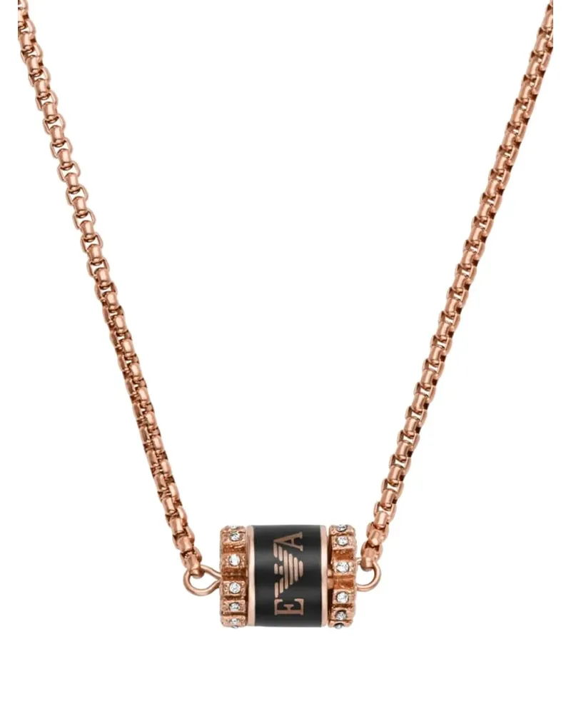 Emporio Armani Halskette mit Kristallen - Rosa Rosa