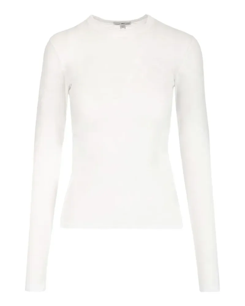 James Perse long-sleeve T-shirt - Weiß Weiß