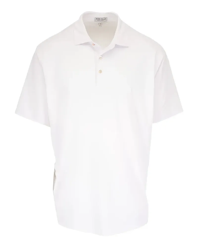 Peter Millar Kurzärmeliges Poloshirt - Weiß Weiß