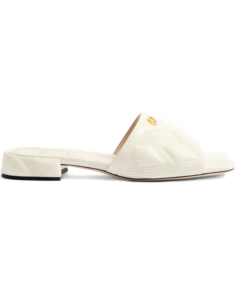 Valentino Garavani Quiltie 67 Sandalen 20mm - Weiß Weiß