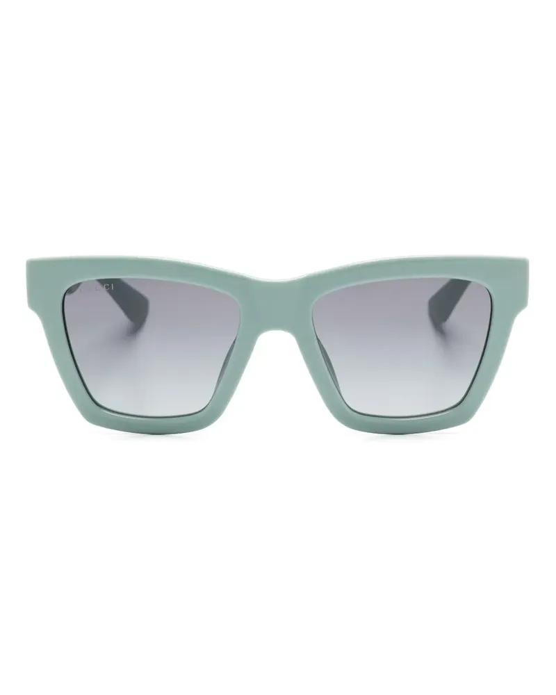 Gucci Sonnenbrille im Cat-Eye-Design - Grün Grün