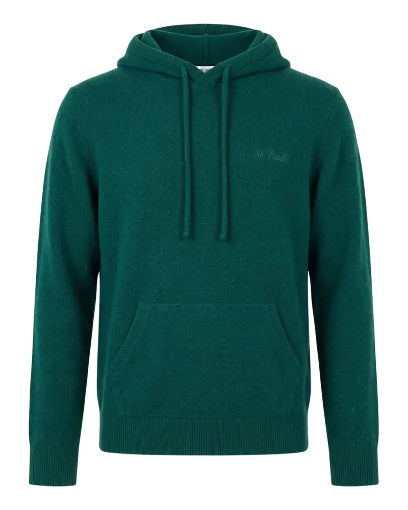 MC2 Saint Barth Mahony Hoodie aus Lammwolle - Grün Grün