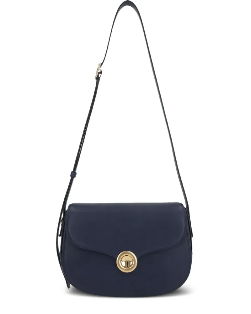 Loro Piana Kleine Ghiera Schultertasche - Blau Blau