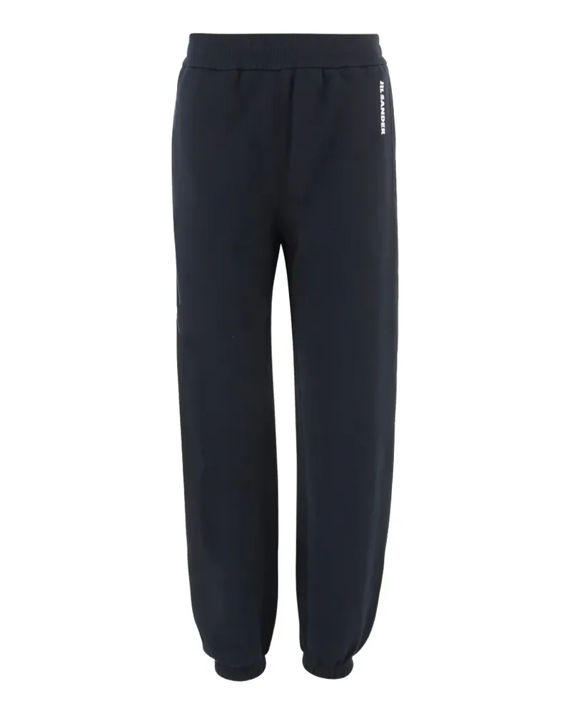 Jil Sander Jogginghose mit Logo-Print - Blau Blau