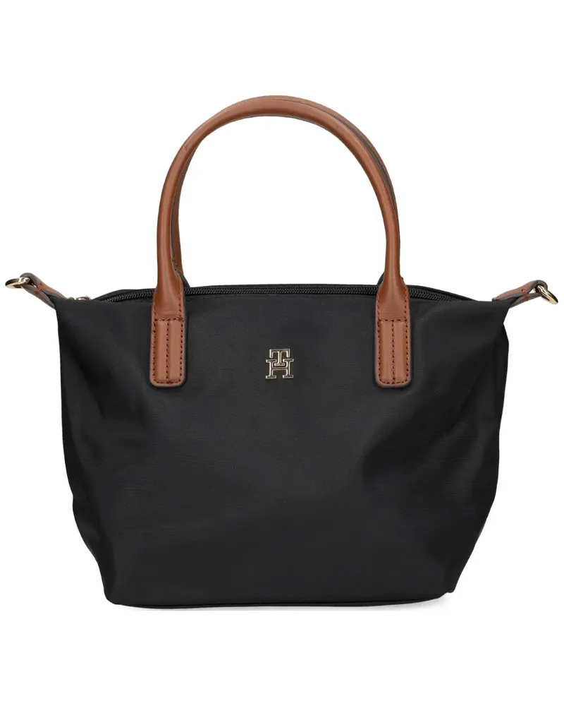 Tommy Hilfiger Webbing Tote Bag mit Logo-Schild - Schwarz Schwarz