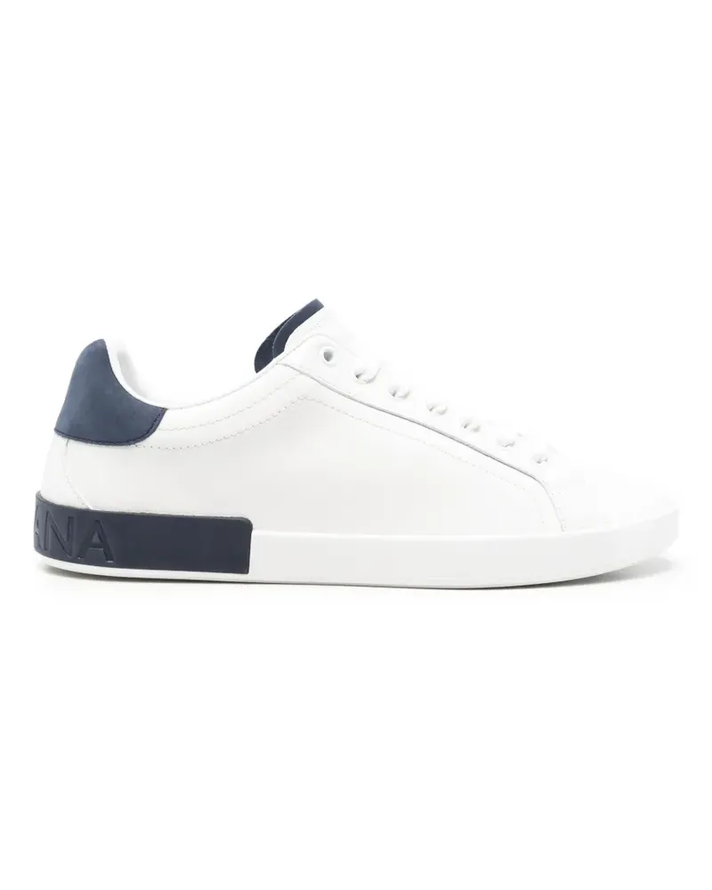 Dolce & Gabbana Sneakers mit Logo-Prägung - Weiß Weiß