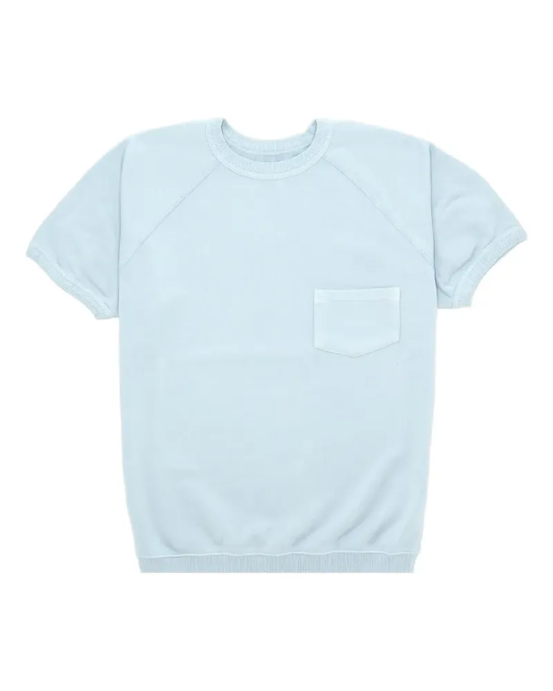 Fortela Highway short-sleeve brushed-jersey T-shirt - Blau Blau