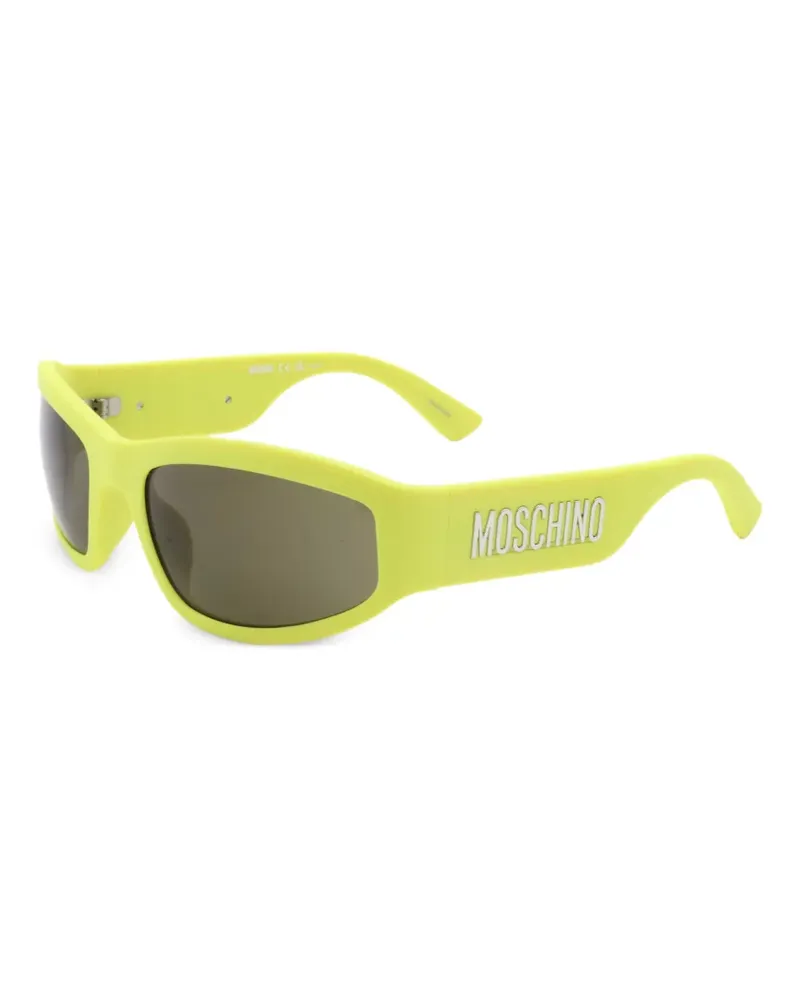 Moschino Gelbe Sonnenbrille 60mm Gelb