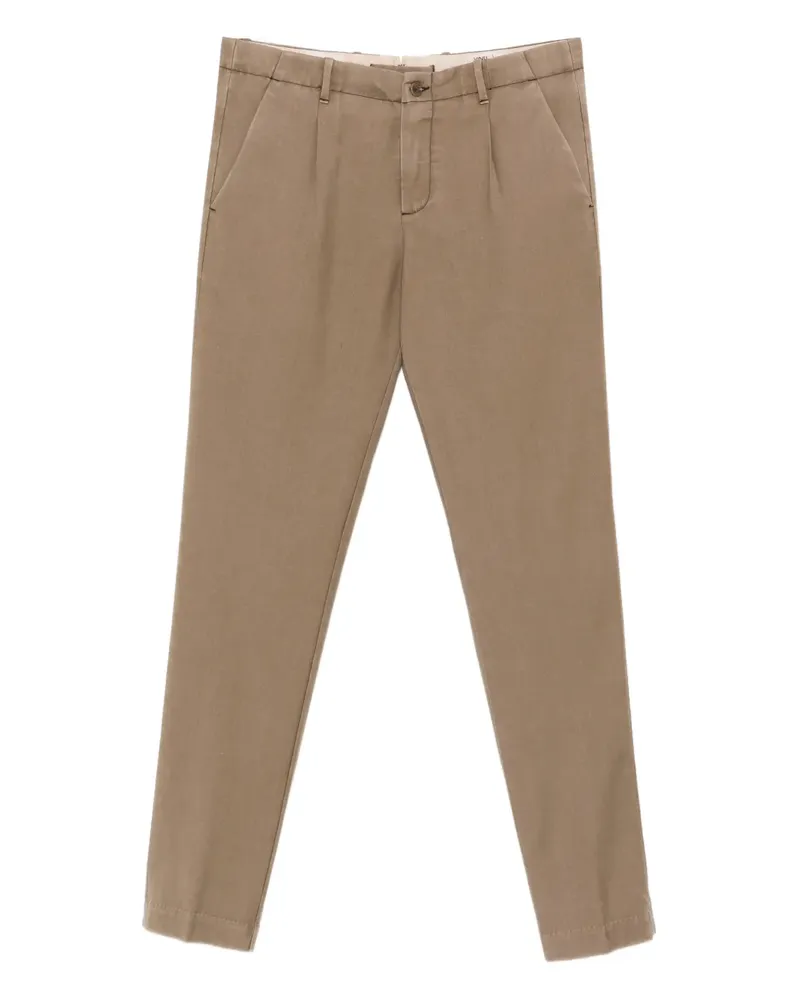 MYTHS pleated trousers - Nude Nude
