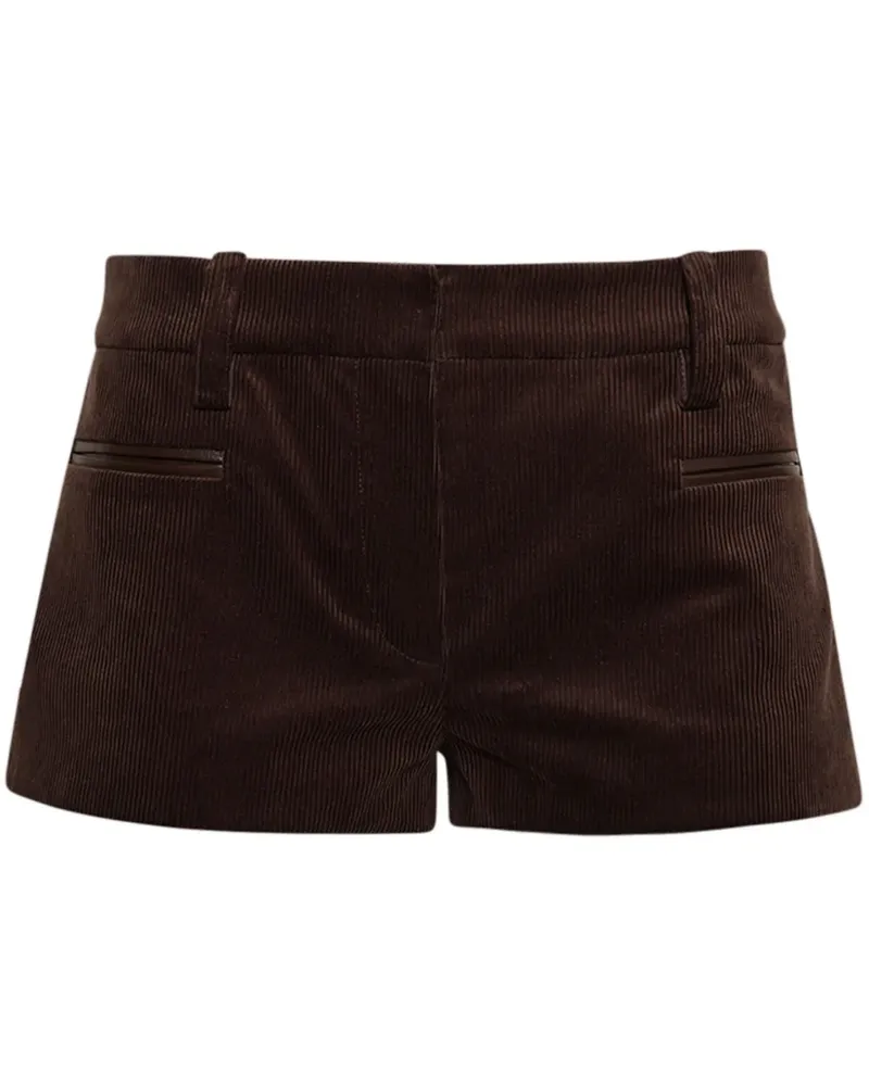Magda Butrym Shorts aus Cord - Braun Braun