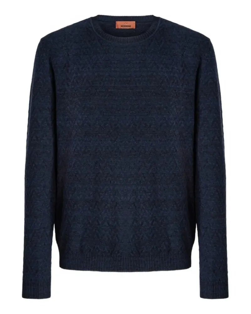 Missoni Gemusterter Pullover - Blau Blau