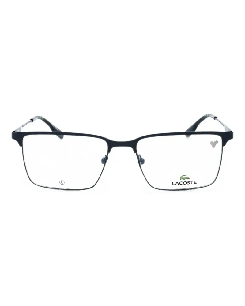 Lacoste Brille mit eckigem Gestell - Blau Blau