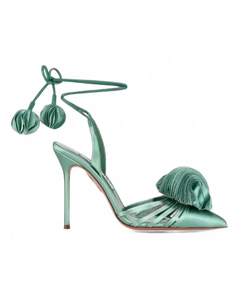 Aquazzura Wild Bloom pumps 105 - Grün Grün