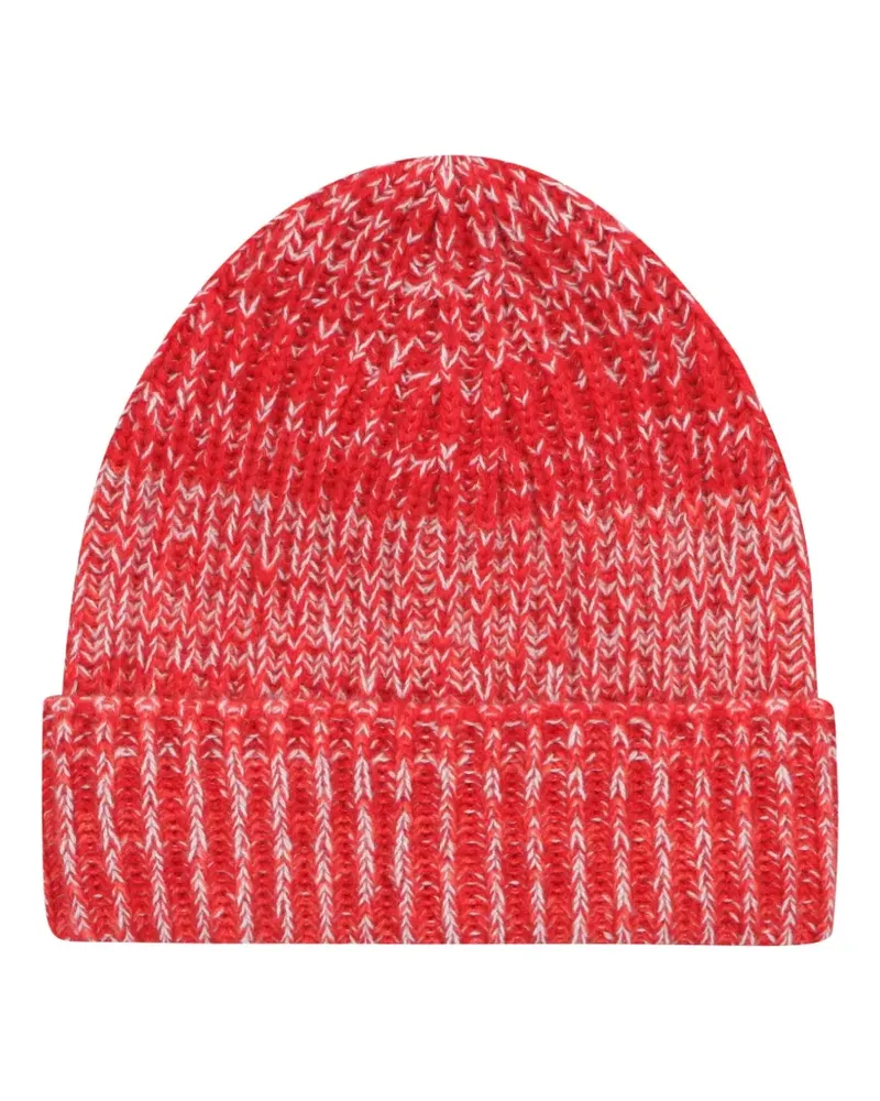Malo Beanie aus Kaschmir - Rot Rot