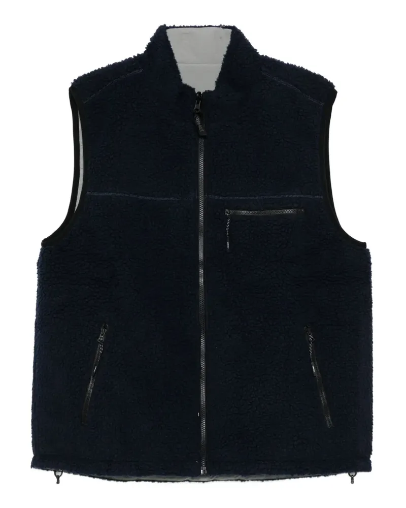 GRAMICCI zip-fastening gilet - Schwarz Schwarz