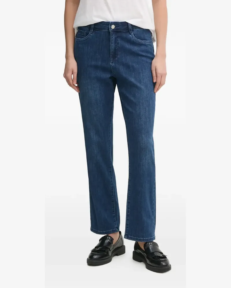 Joseph Ribkoff logo-plaque jeans - Blau Blau