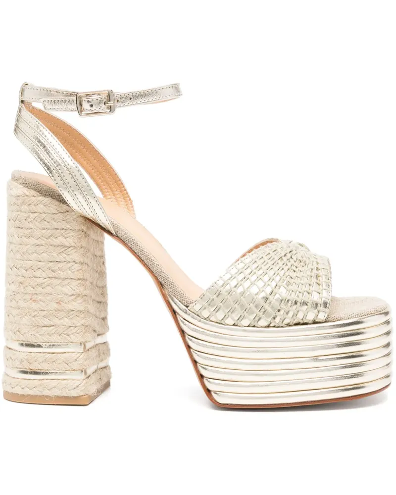 Castañer Ferosa Sandalen 130mm - Nude Nude