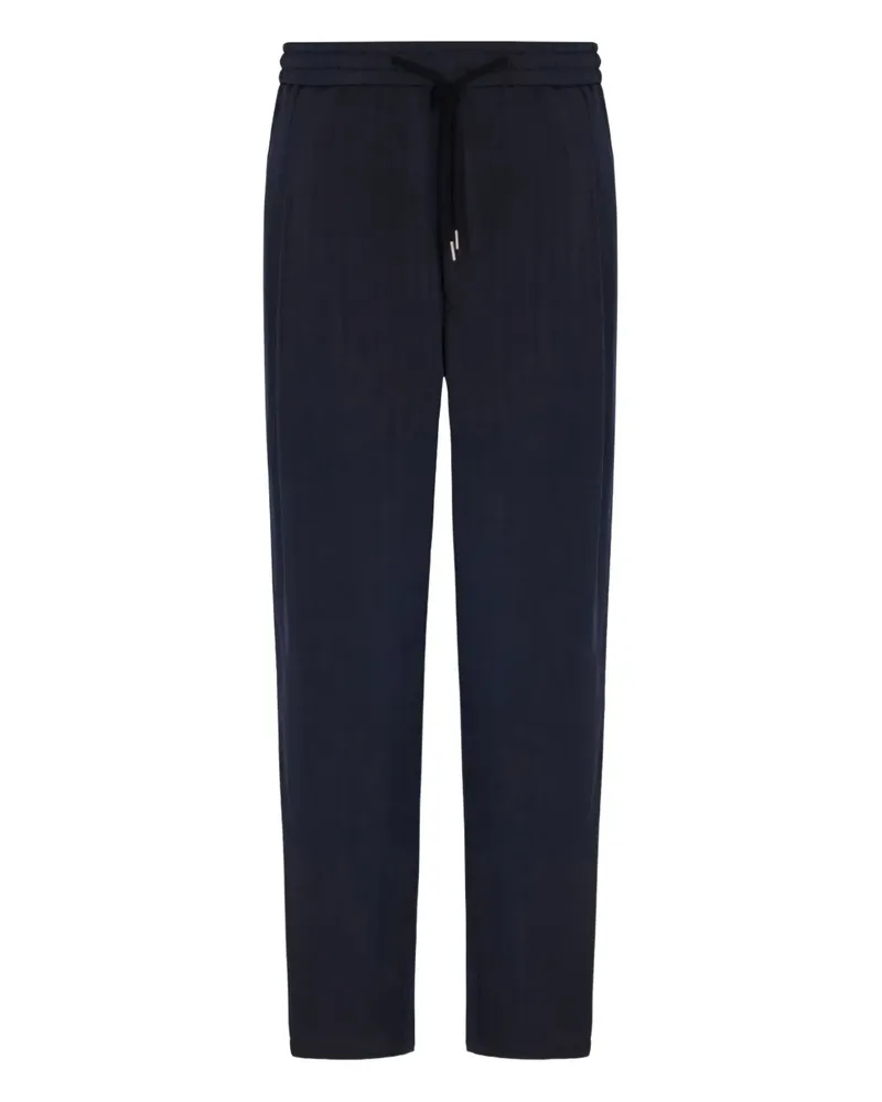 Giorgio Armani Hose mit elastischem Bund - Blau Blau
