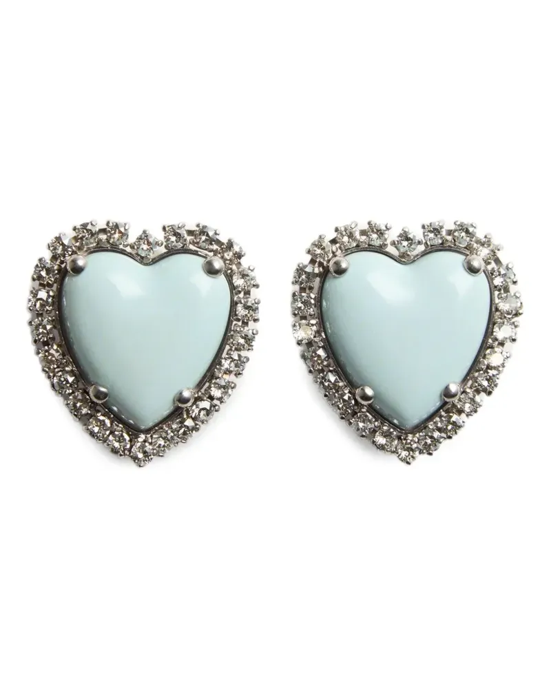 Valentino Garavani Coeur Hyperbole Ohrringe - Silber Silber