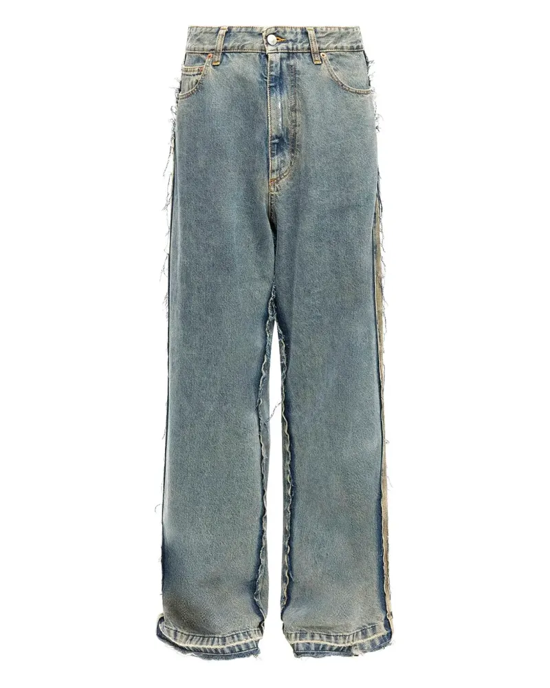Maison Margiela Jeans mit weitem Bein - Blau Blau