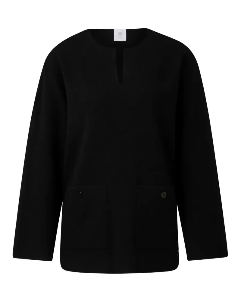 Bogner Diana button-pocket sweater - Schwarz Schwarz