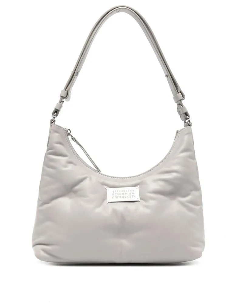 Maison Margiela Kleine Glam Slam Schultertasche - Grau Grau