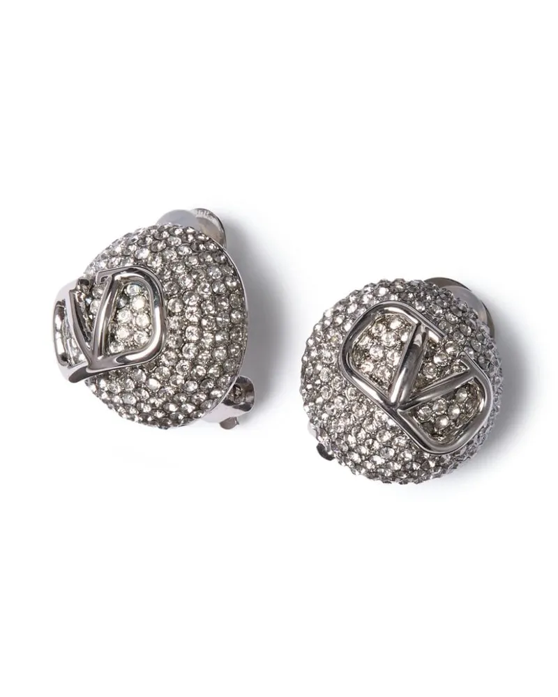 Valentino Garavani VLogo Signature Ohrringe - Silber Silber
