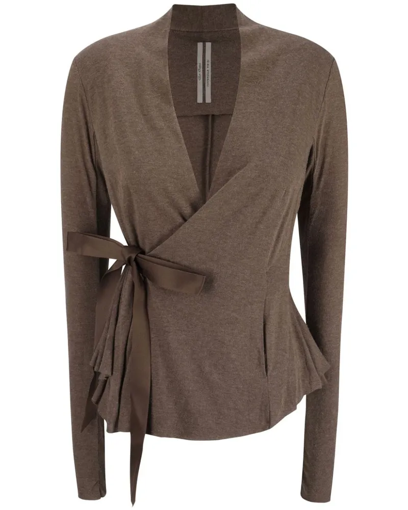 Rick Owens Hollywood Jacke - Braun Braun