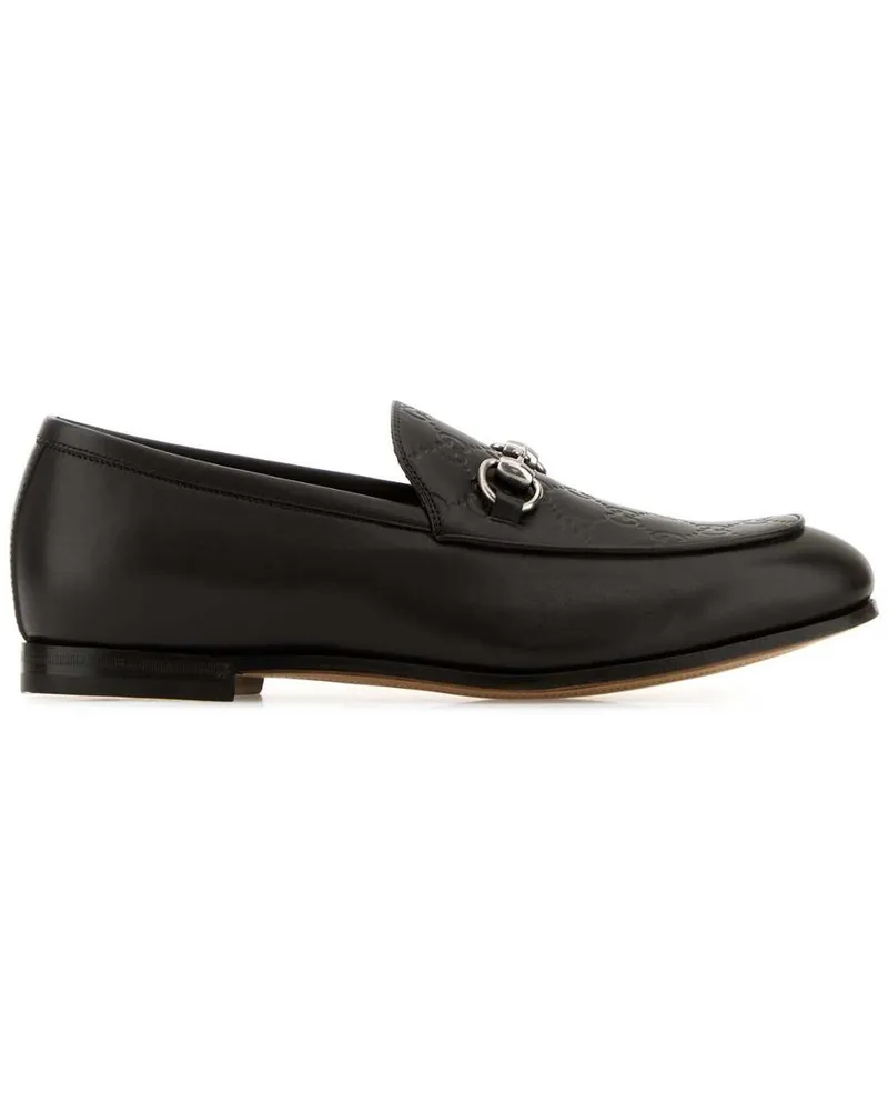 Gucci Loafer mit Horsebit-Schild - Braun Braun