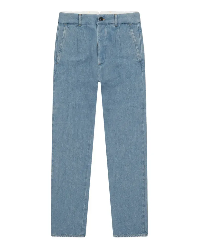 Fortela Pencesj2 pleated jeans - Blau Blau