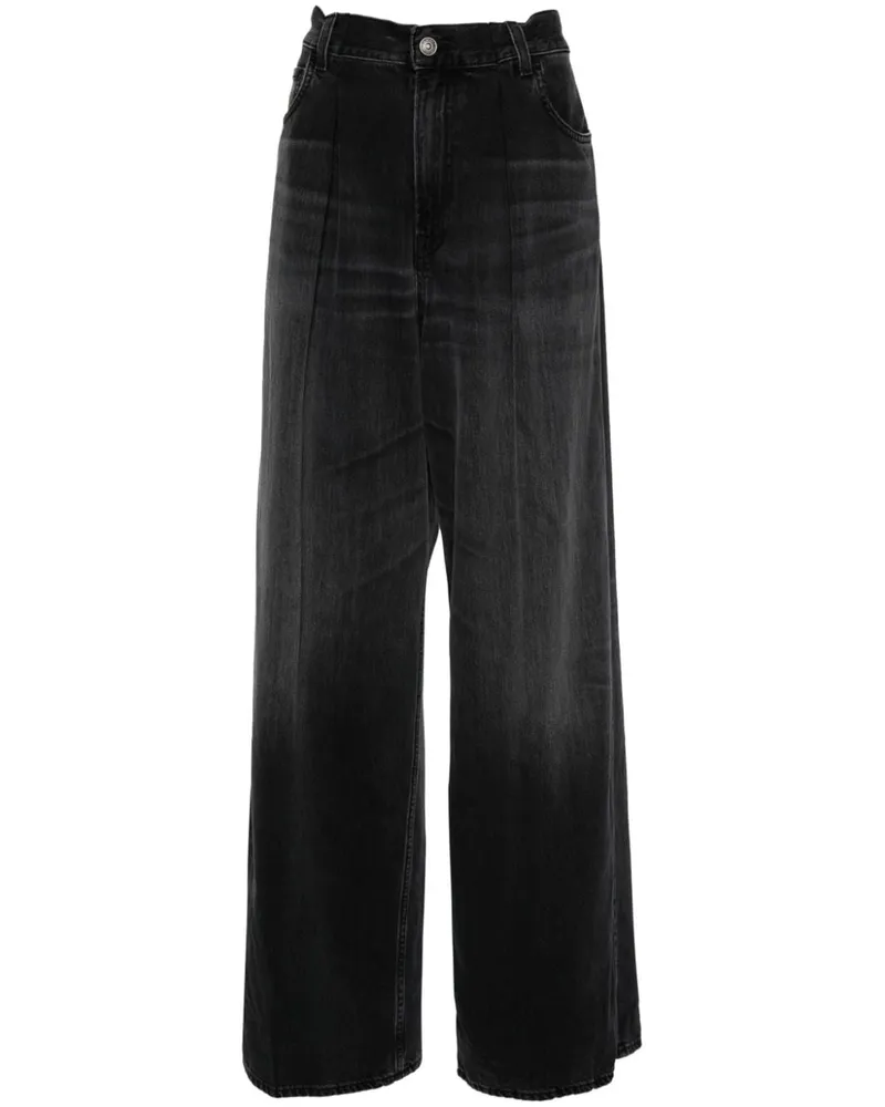 Haikure Candy Jeans mit weitem Bein - Schwarz Schwarz