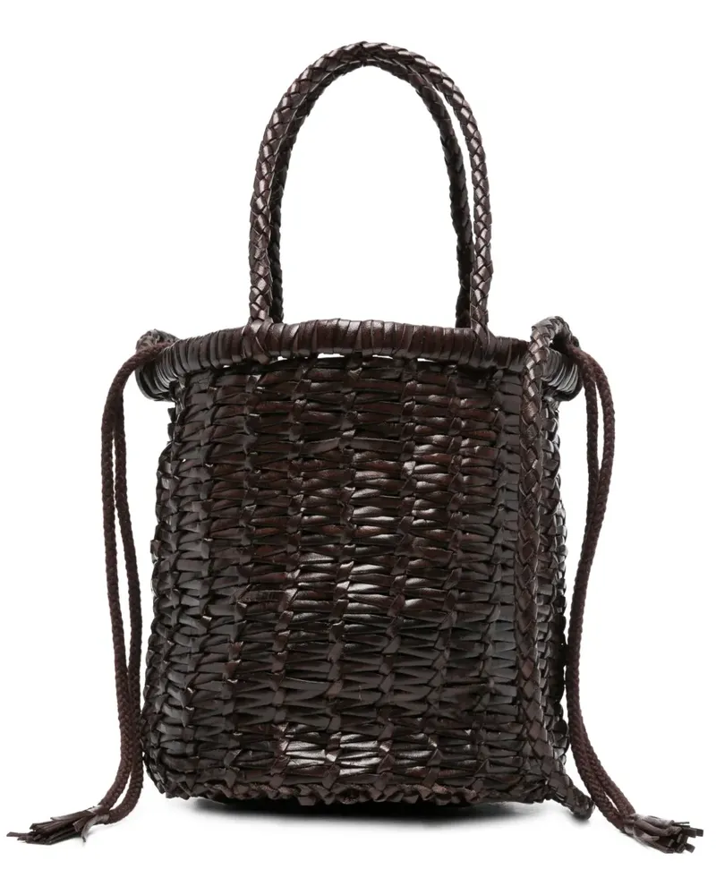 Dragon Diffusion Beuteltasche aus Leder - Braun Braun