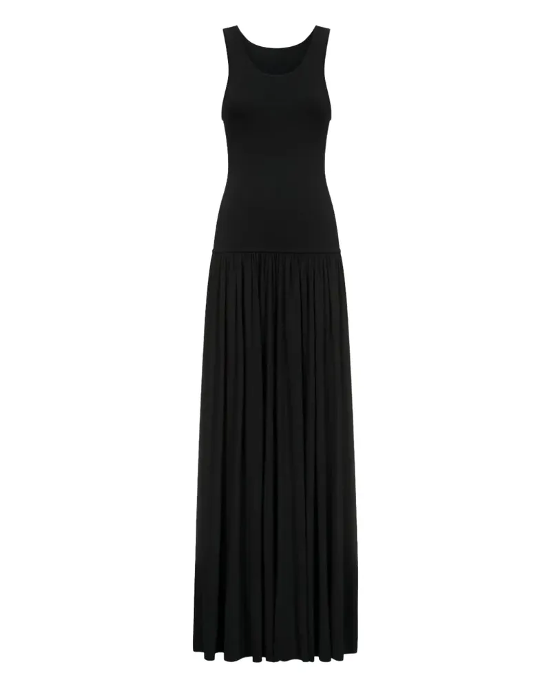 Paloma Wool Ärmelloses Kleid mit Raffungen - Schwarz Schwarz